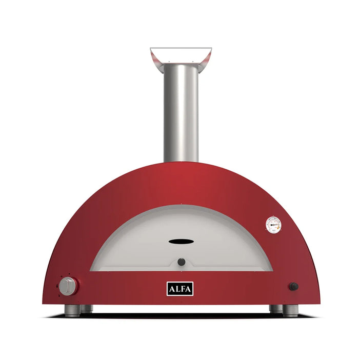 Alfa Moderno 3 Pizze Red Gas Pizza Oven - FXMD-3P-MROR-U / FXMD-3P-GROR-U