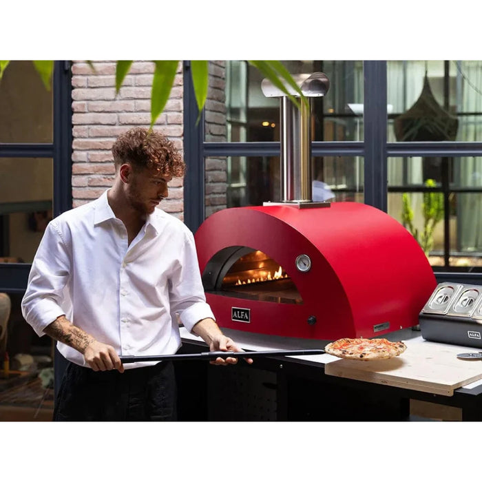 Alfa Moderno 3 Pizze Grey Gas Pizza Oven - FXMD-3P-MGRIA-U / FXMD-3P-GGRIA-U