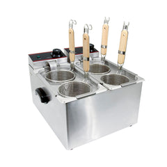 Nella 8L Countertop Electric Pasta Cooker with 4 Baskets - 43558