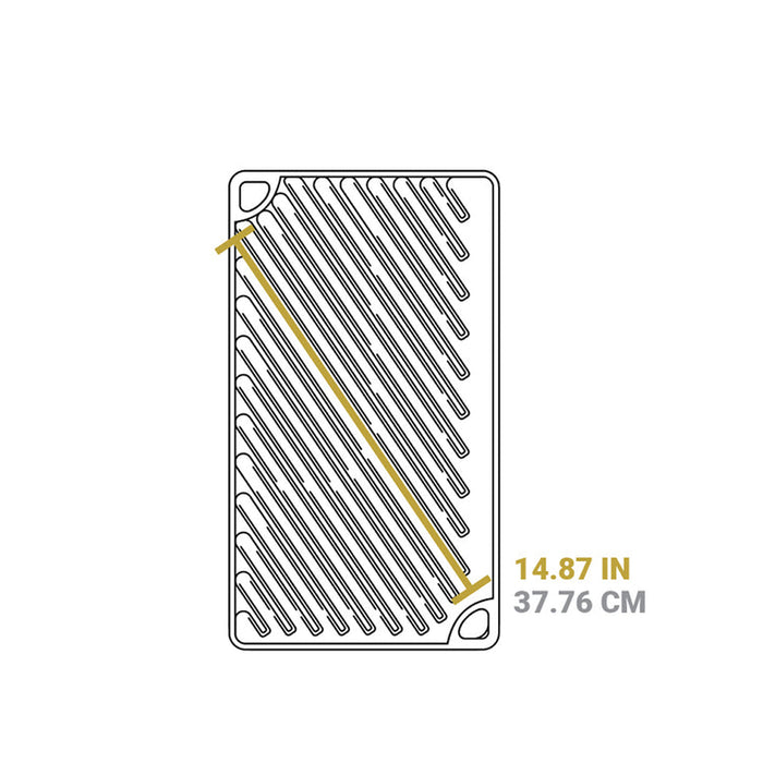 Lodge LDP3 Reversible Cast Iron Griddle