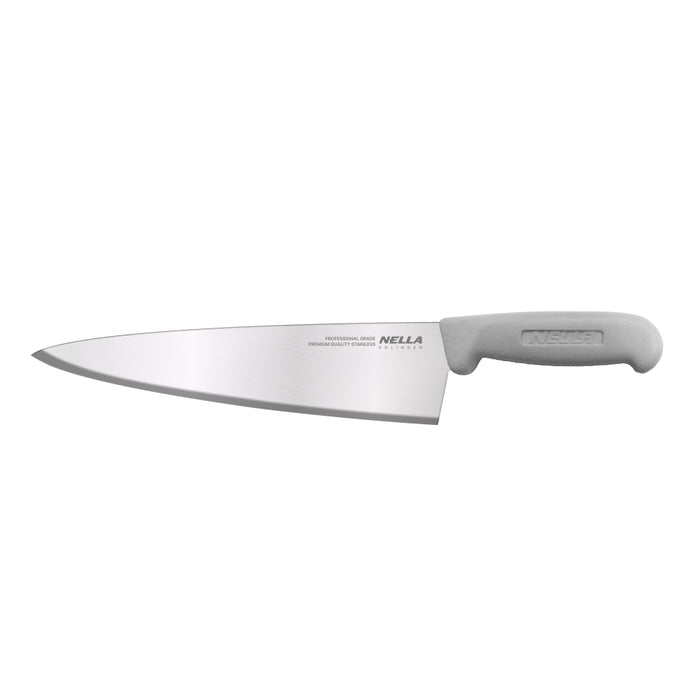 Nella 10" Chef Medium Blade With Polypropylene Handle