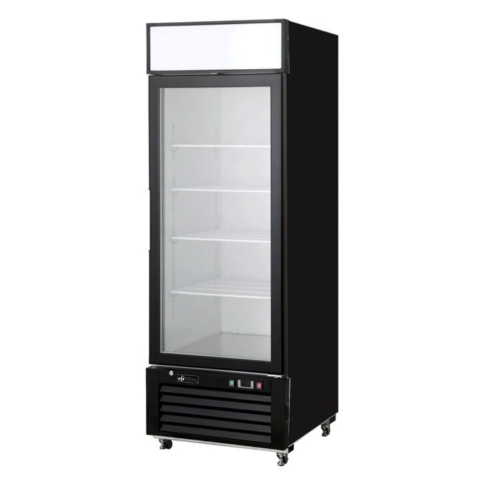 EFI FI1-27GDVC 27" Bottom-Mount Glass 1-Door Merchandising Freezer -  19.1 Cu. Ft.