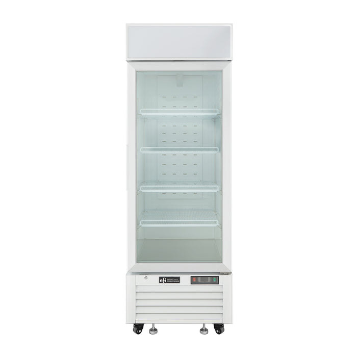 EFI FI1-27GDWVC 27" Bottom-Mount Glass 1-Door Merchandiser Freezer - 19.1 Cu. Ft.