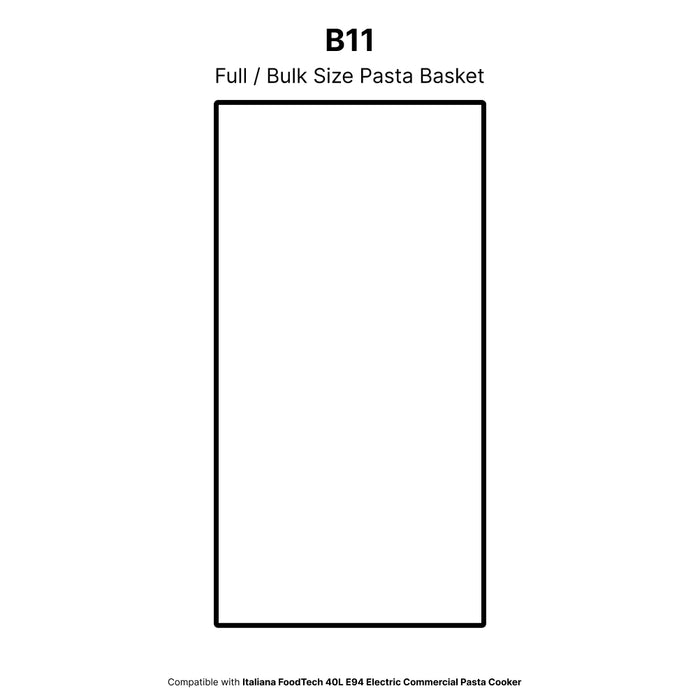 Nella B11 Bulk / Full Size Pasta Basket