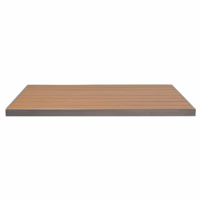 emu Sid Aluminum 48" x 30" Rectangle Table Top