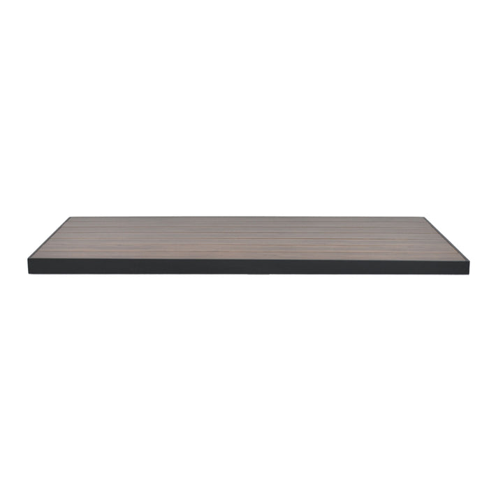 emu Sid Aluminum 48" x 30" Rectangle Table Top