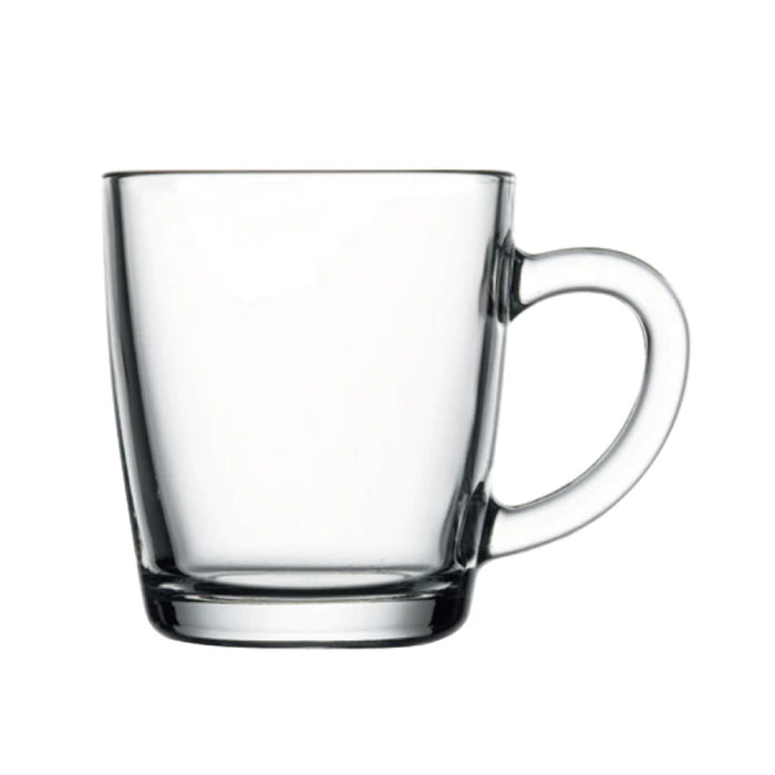 Pasabahce PG55531 11.25 Oz. Glass Mug with Handle - 12/Case