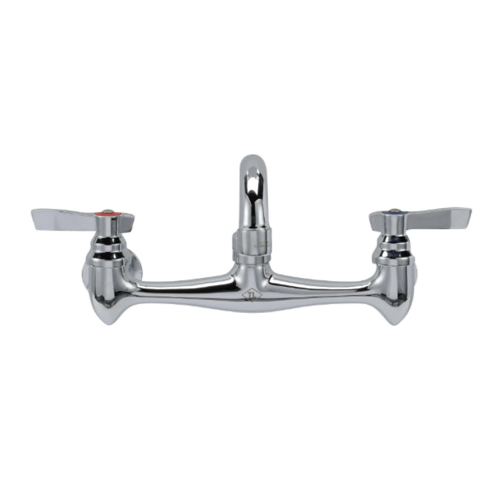 Top-Line TLL13-8110-SE1Z 8" OC Wall Mounted Faucet with 10” Swivel Spout