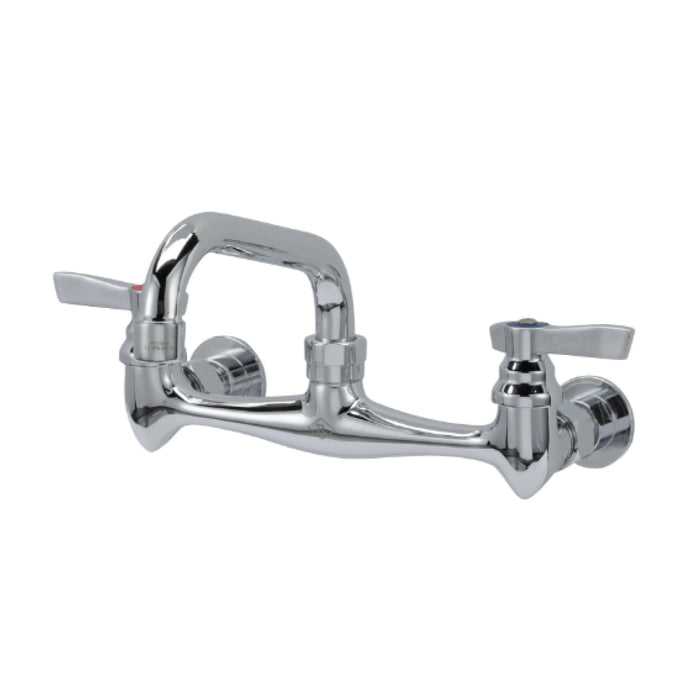 Top-Line TLL13-8110-SE1Z 8" OC Wall Mounted Faucet with 10” Swivel Spout