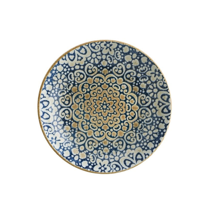 Bonna Alhambra 9.75" Gourmet Round Porcelain Deep Plate - 6/Case - ALHBLM25CK