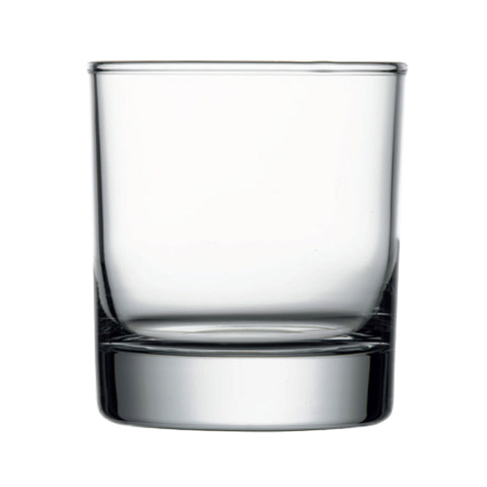 Pasabahce 10.5 Oz. Side-Heavy Sham Old Fashioned Glass - 12/case  - 42884