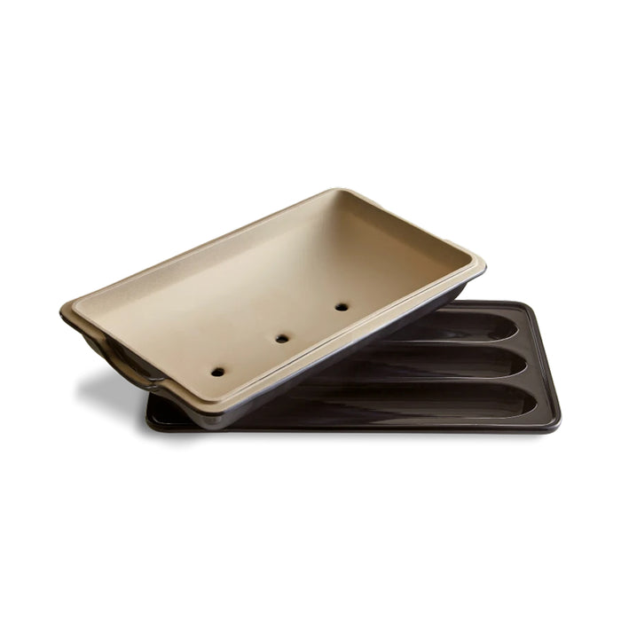 Emile Henry Baguette Baker - Charcoal