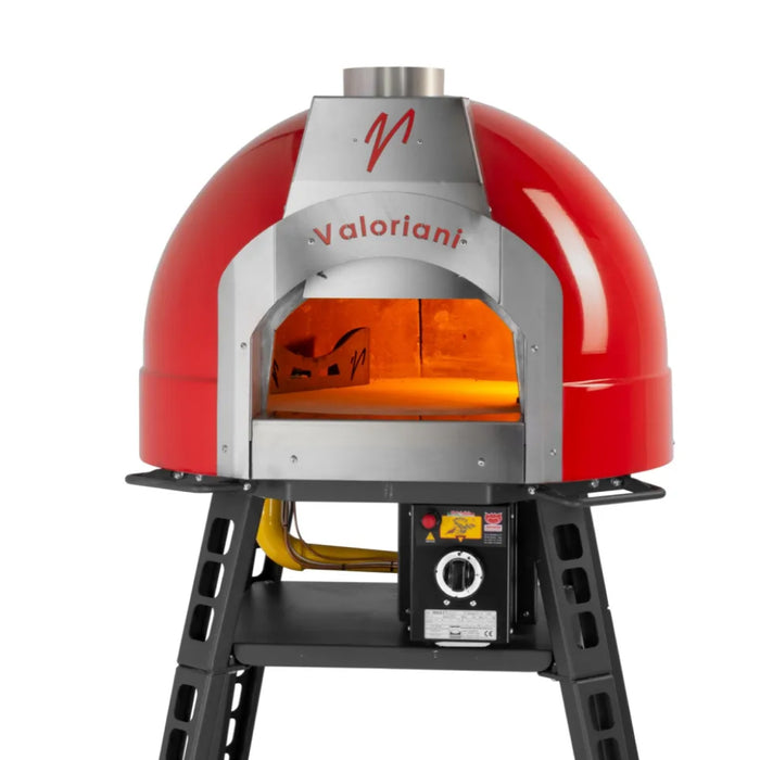 Trento Valoriani Baby 60 Wood Fired & Gas Oven with Stand & Casters - 48144