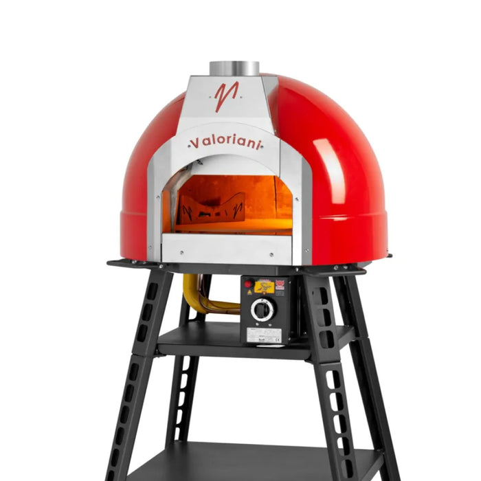 Trento Valoriani Baby 60 Wood Fired & Gas Oven with Stand & Casters - 48144