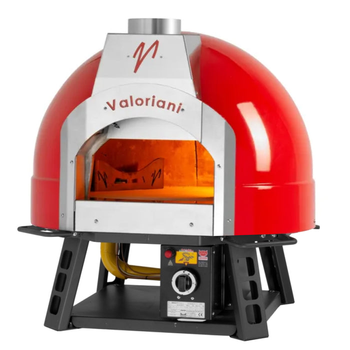 Trento Valoriani Baby 60 Wood Fired & Gas Oven with Stand & Casters - 48144