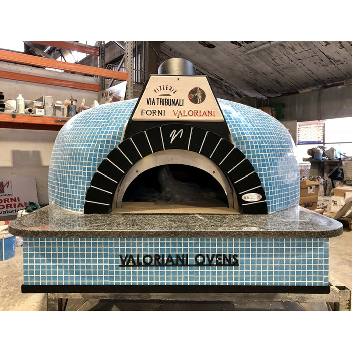 Trento Valoriani Customizable Igloo 100 Copper Wood & Gas Fired Pizza Oven - 48126