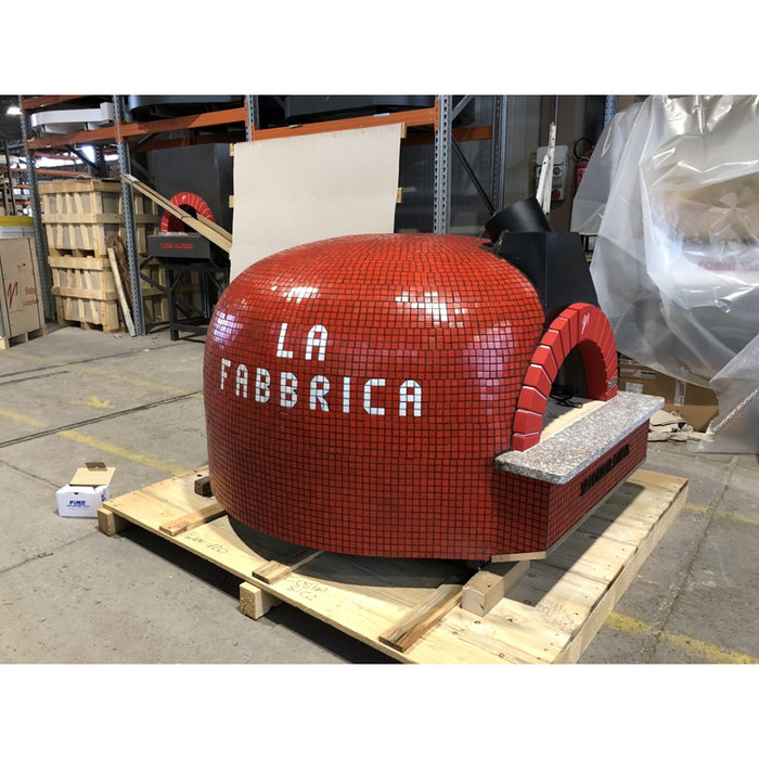 Trento Valoriani Customizable Igloo 100 Copper Wood & Gas Fired Pizza Oven - 48126