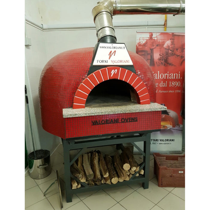 Trento Valoriani Customizable Igloo 100 Copper Wood & Gas Fired Pizza Oven - 48126