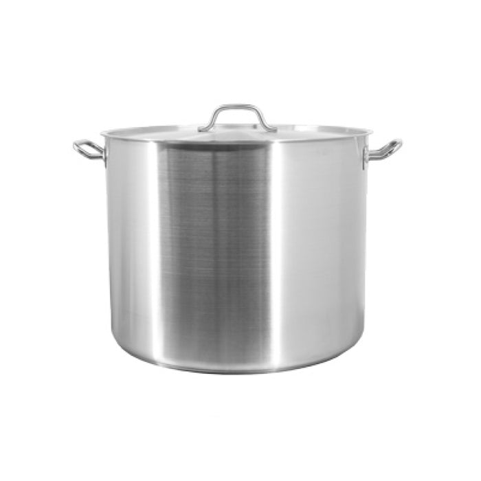 Nella 80 Qt. Stainless Steel Stock Pot with Cover - 80445