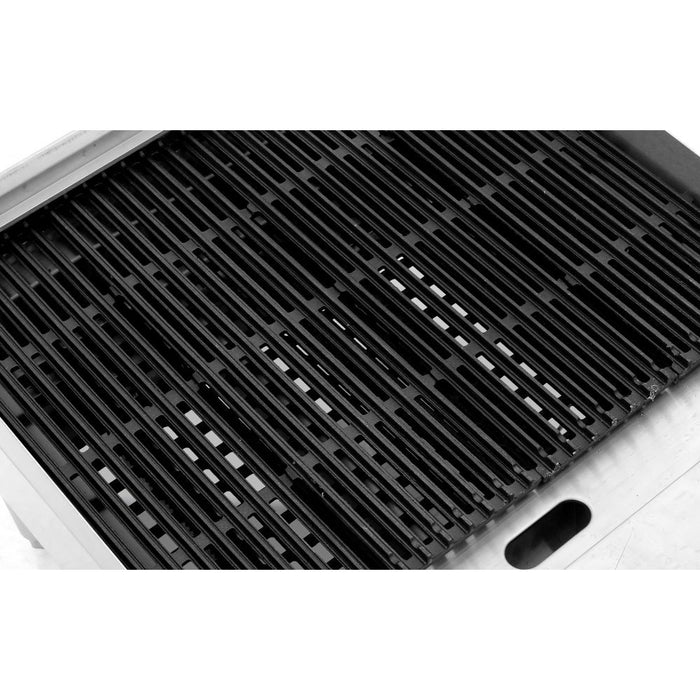 Atosa ATCB-48 48" Countertop Radiant Natural Gas Charbroiler - 140,000 BTU