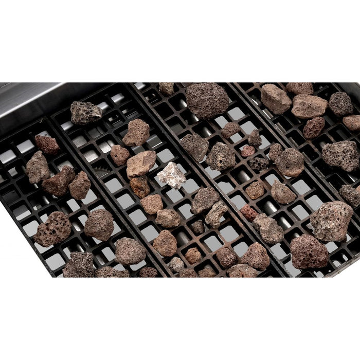 Atosa ATCB-48 48" Countertop Radiant Natural Gas Charbroiler - 140,000 BTU