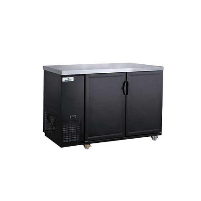 Glacier GBB-49 49" Solid Two Door Back Bar Cooler