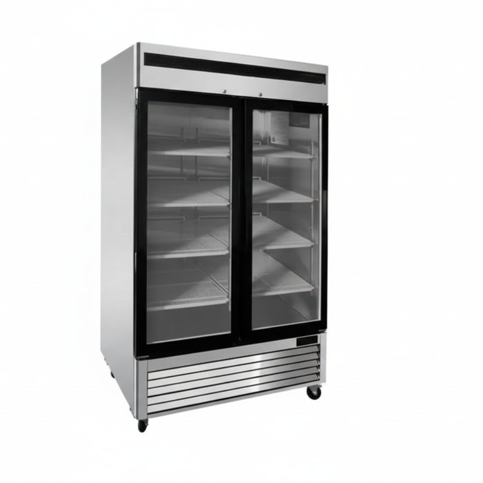 Econocold 54" 2-Glass Door Reach-In Freezer - 46 Cu. Ft. - GD-STH-54FR