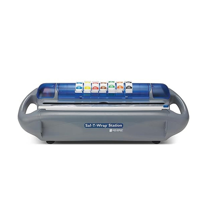 San Jamar SW1218SC Saf-T-Wrap Station with Slide Cutter