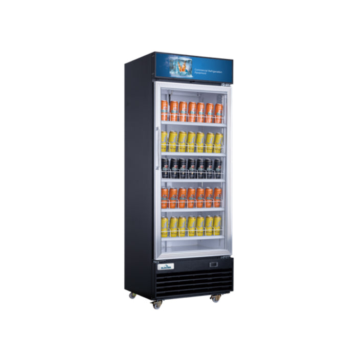 Glacier GM-19R 29" Glass Door Merchandiser Refrigerator