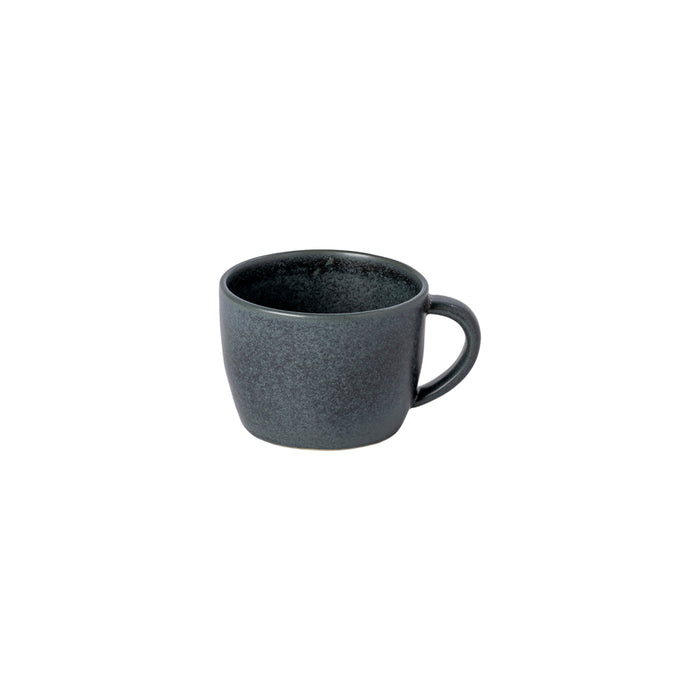 Costa Nova 12.25 Oz. Livia Matte Black Stoneware Mug - 6/Case - GOC131-BLK