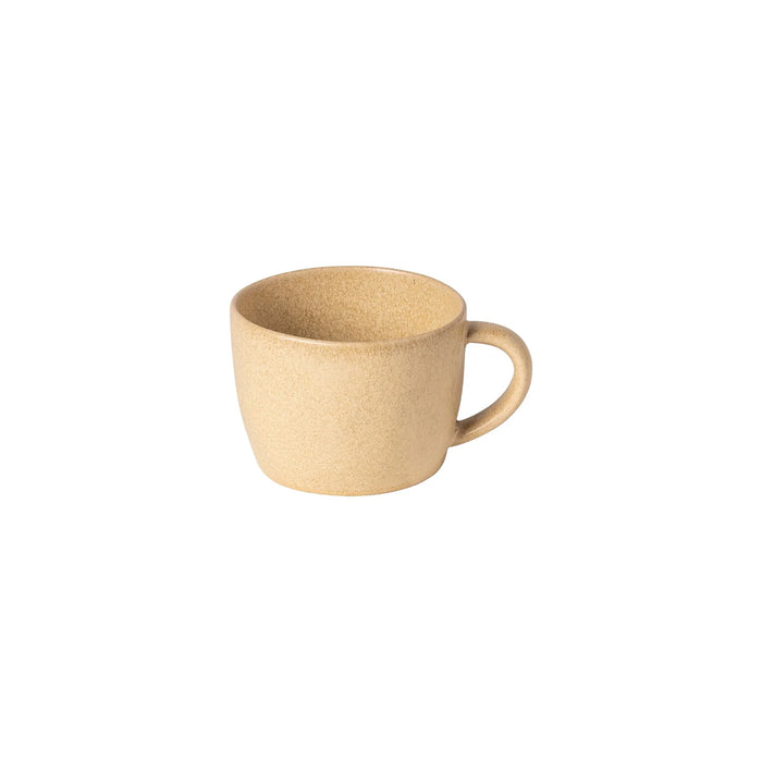 Costa Nova 12.25 Oz. Livia Champagne Yellow Stoneware Mug - 6/Case - GOC131-CHM