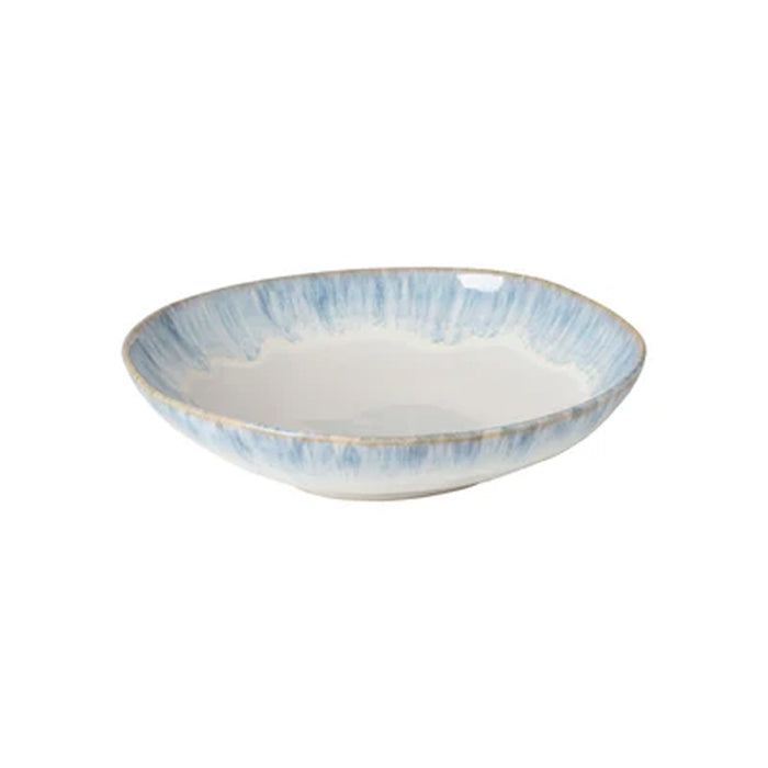 Costa Nova 31.25 Oz. Brisa Ria Blue Round Stoneware Pasta Bowl - 6/Case - GOP231-RIA