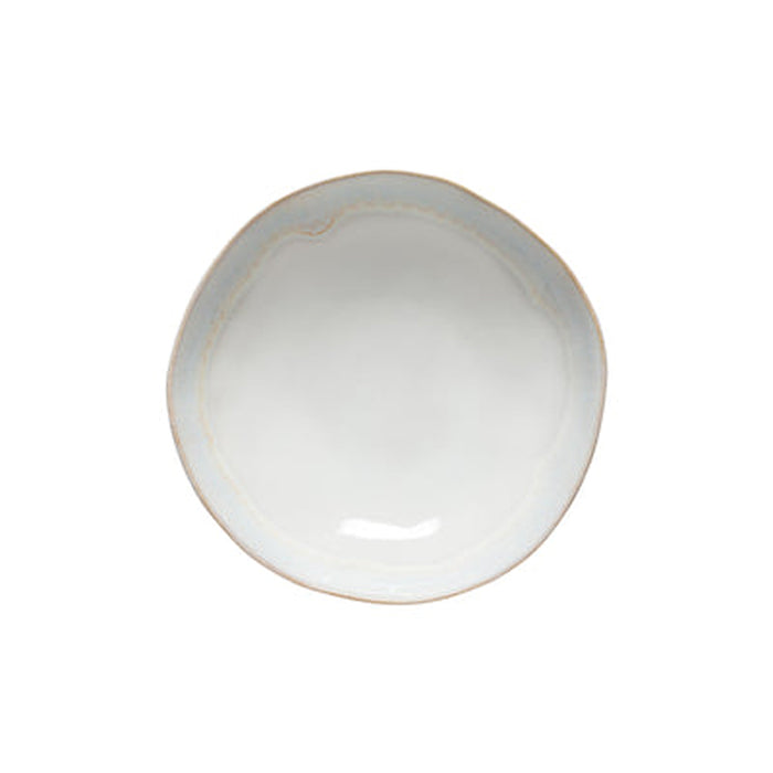 Costa Nova 31.25 Oz. Brisa Salt White Round Stoneware Pasta Bowl - 6/Case - GOP231-SAL