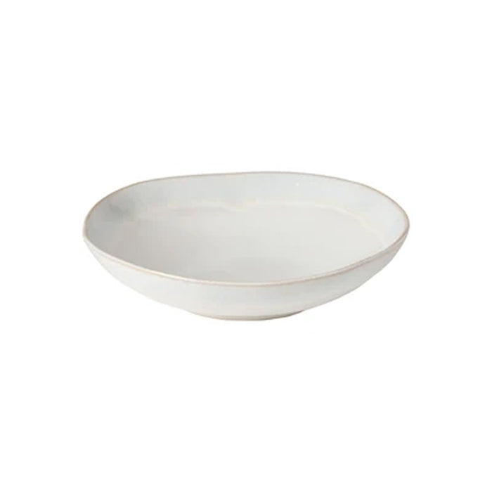 Costa Nova 31.25 Oz. Brisa Salt White Round Stoneware Pasta Bowl - 6/Case - GOP231-SAL
