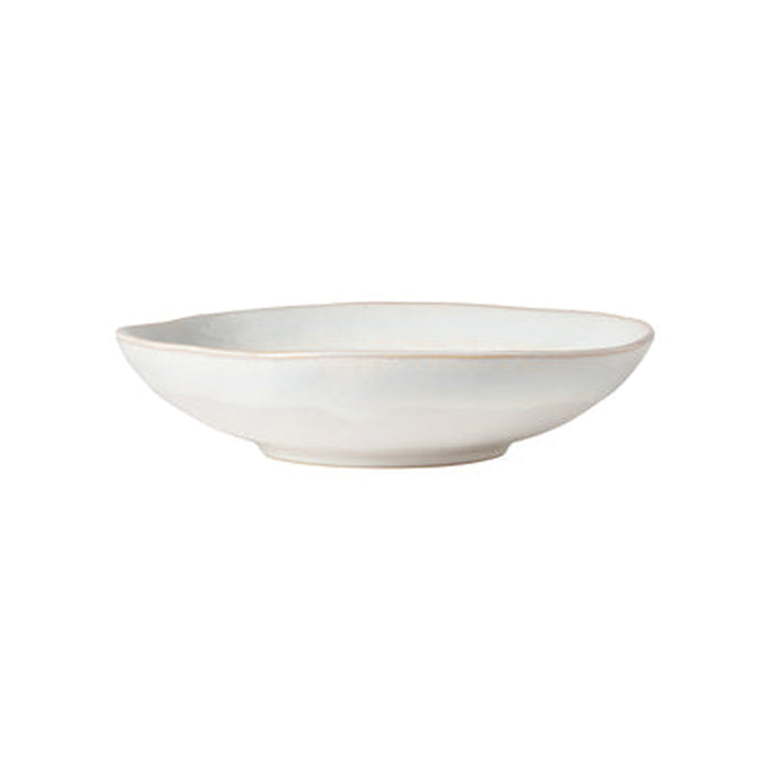 Costa Nova 31.25 Oz. Brisa Salt White Round Stoneware Pasta Bowl - 6/Case - GOP231-SAL