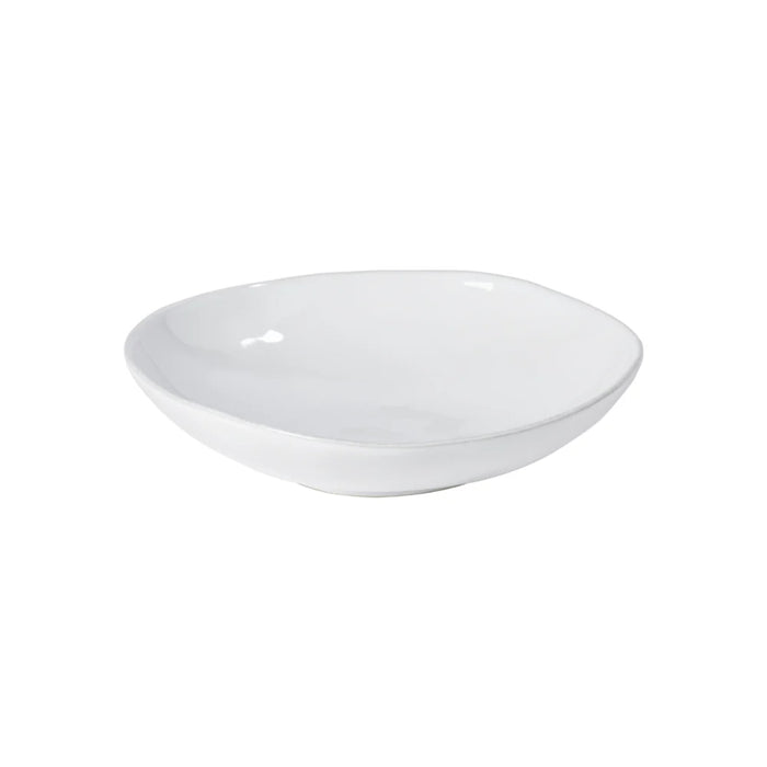 Costa Nova 9.25" Livia White Round Stoneware Pasta Bowl - 6/Case - GOP231-WHI