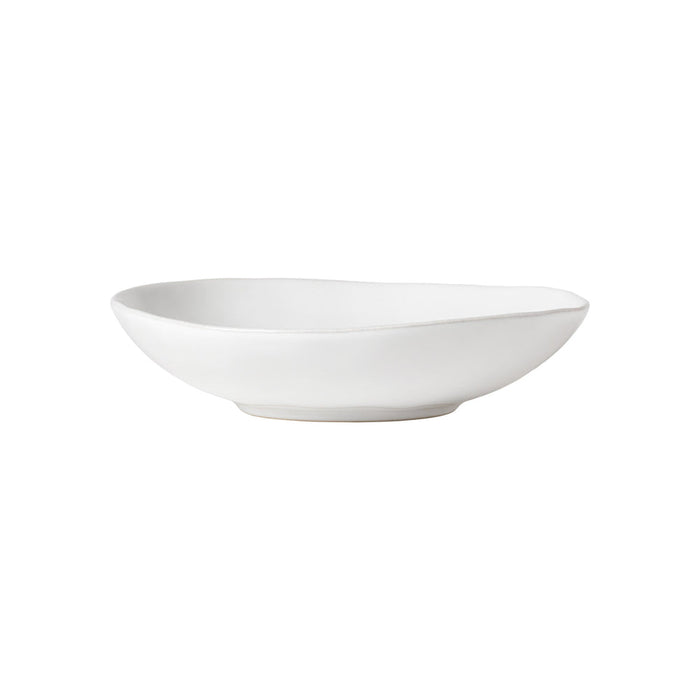 Costa Nova 9.25" Livia White Round Stoneware Pasta Bowl - 6/Case - GOP231-WHI