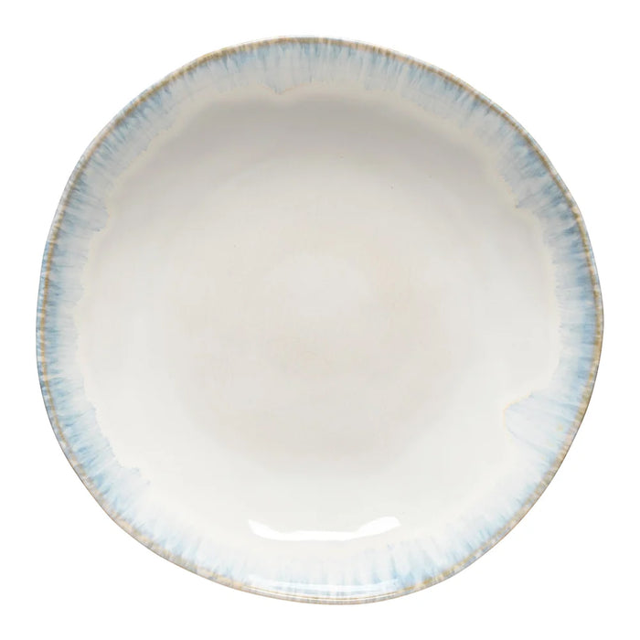 Costa Nova 110 Oz. Brisa Ria Blue Round Stoneware Serving Bowl - GOS371-RIA
