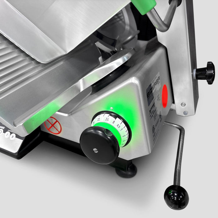 Bizerba GSP Hi-90-SBR Manual Slicer with Safe Blade Removal - 0.5 Hp