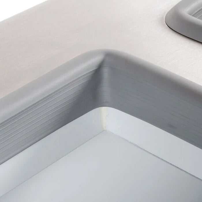 Excellence HFF-12HC 80.75" 33-Tub Ice Cream Dipping Freezer with Flip Top Lids - 27.6 Cu. Ft.