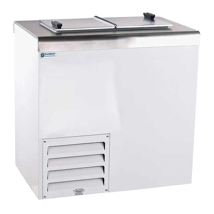 Excellence HFF-2HC 31.62" 4-Tub Ice Cream Dipping Freezer with Flip Top Lids - 5 Cu. Ft. (Copy) (Copy)