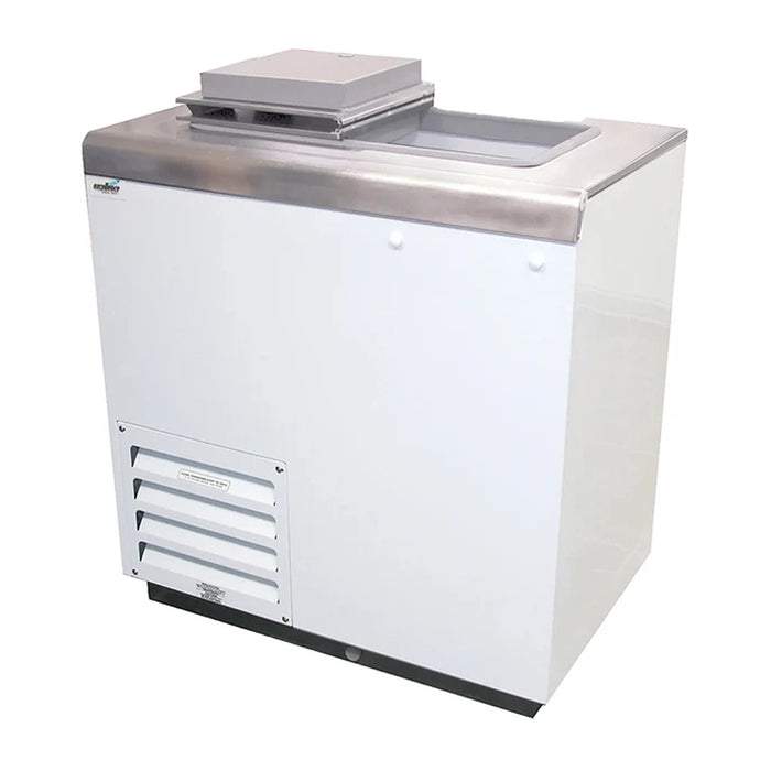 Excellence HFF-2HC 31.62" 4-Tub Ice Cream Dipping Freezer with Flip Top Lids - 5 Cu. Ft. (Copy) (Copy)