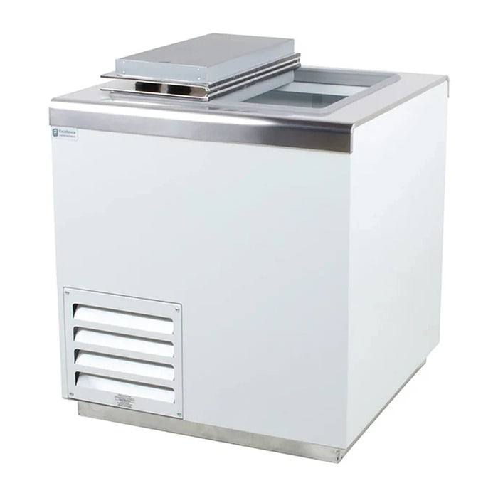 Excellence HFF-4HC 30.75" 7-Tub Ice Cream Dipping Freezer with Flip Top Lids - 7.9 Cu. Ft. (Copy)