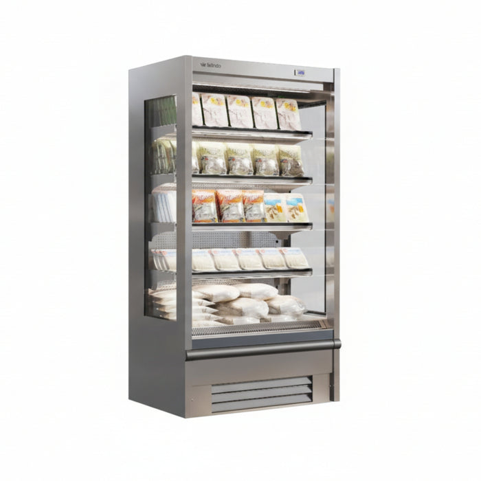 Infrico IAG-ML12PIM1 52" Stainless Steel Air Curtain Merchandiser - 28.34 Cu. Ft.