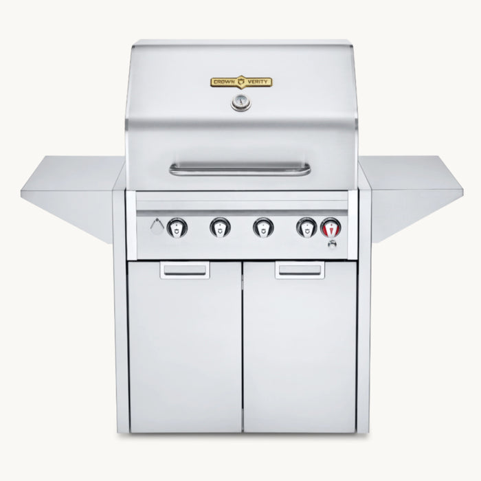 Crown Verity IE30MLP 30" Estate BBQ Cart Grill - Liquid Propane