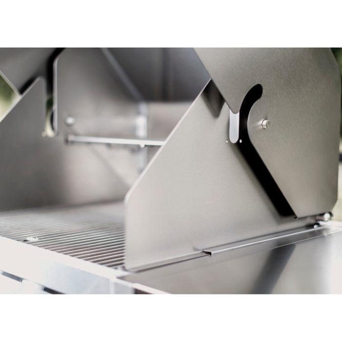 Crown Verity CV-CCB-60WGP 60" Club Series BBQ Grill with Wind Guard Package - Liquid Propane