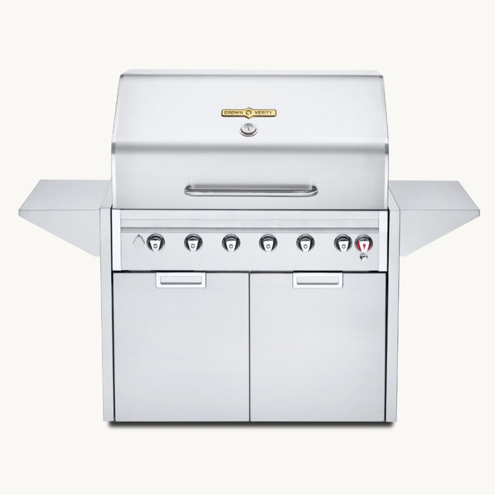 Crown Verity IE42MNG 42" Estate BBQ Cart Grill - Natural Gas