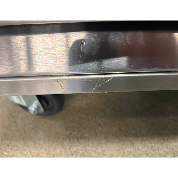 (SCRATCH & DENT) Atosa MBF8505GR 27" Bottom Mount Solid Door Reach-In Refrigerator - 19.1 Cu. Ft.