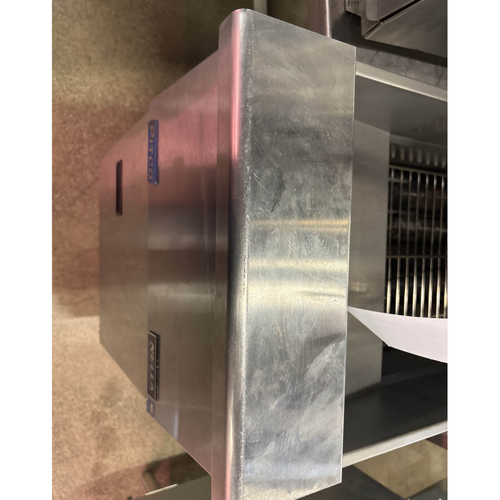 (USED) Pitco SG14S 40 Lb. Natural Gas Floor Fryer - 110,000 BTU