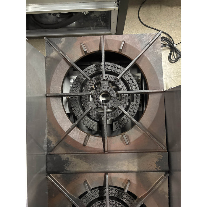 (USED) Nella 18" Natural Gas 2-Burner Stock Pot Range - 200,000 BTU - 37529